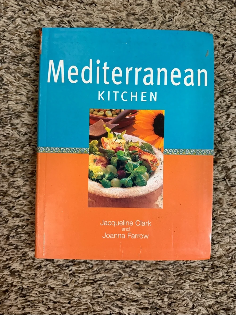 Mediterranean Kitchen Cookbook - Jacqueline Clark & Joanna Farrow - Blue/Orange